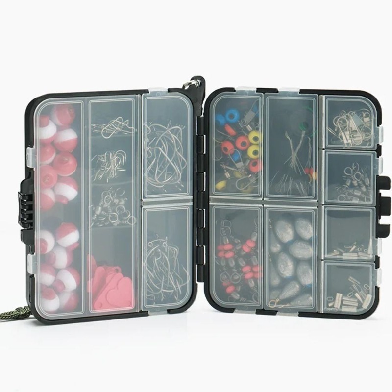 1セット スフィアフロート 釣り道具キット クランクフック  - Fishing Lure Box のレビューと価格