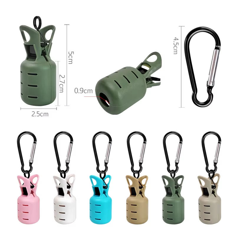 カラフルなイカジグフックキャッププロテクターキット6個セット - Fishing Lure Jig のレビューと価格