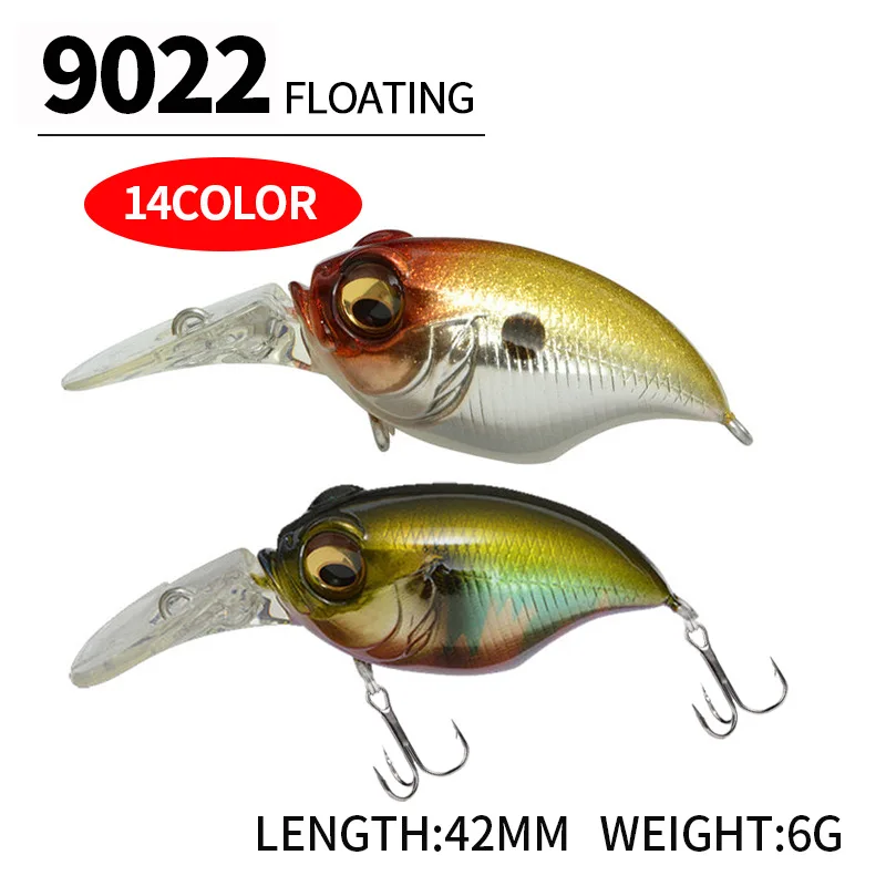日本のデザインのクランクベイト,釣り用フローティングベイト, - Fishing Lure Crankbait のレビューと価格