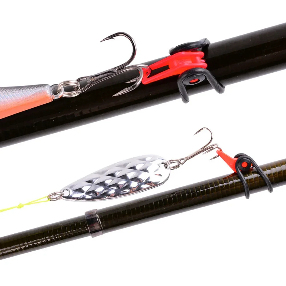 10 ピース/ロット釣り竿ポールフックキーパー - 安全で簡 - Fishing Lure Jig のレビューと価格