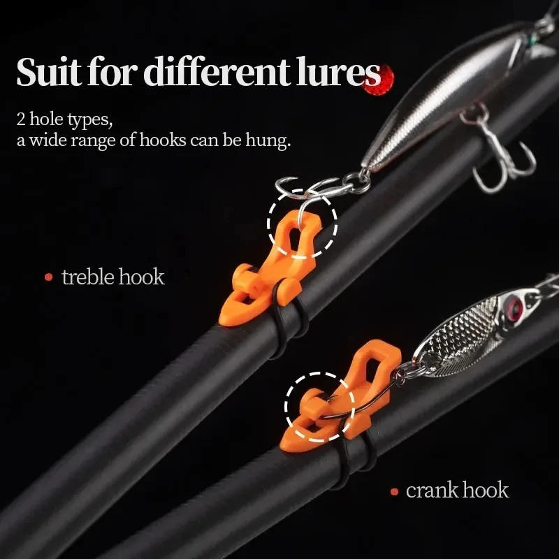 10～20セット 釣り竿用フックキーパー ルアーベイトホルダ - Fishing Lure Jig のレビューと価格
